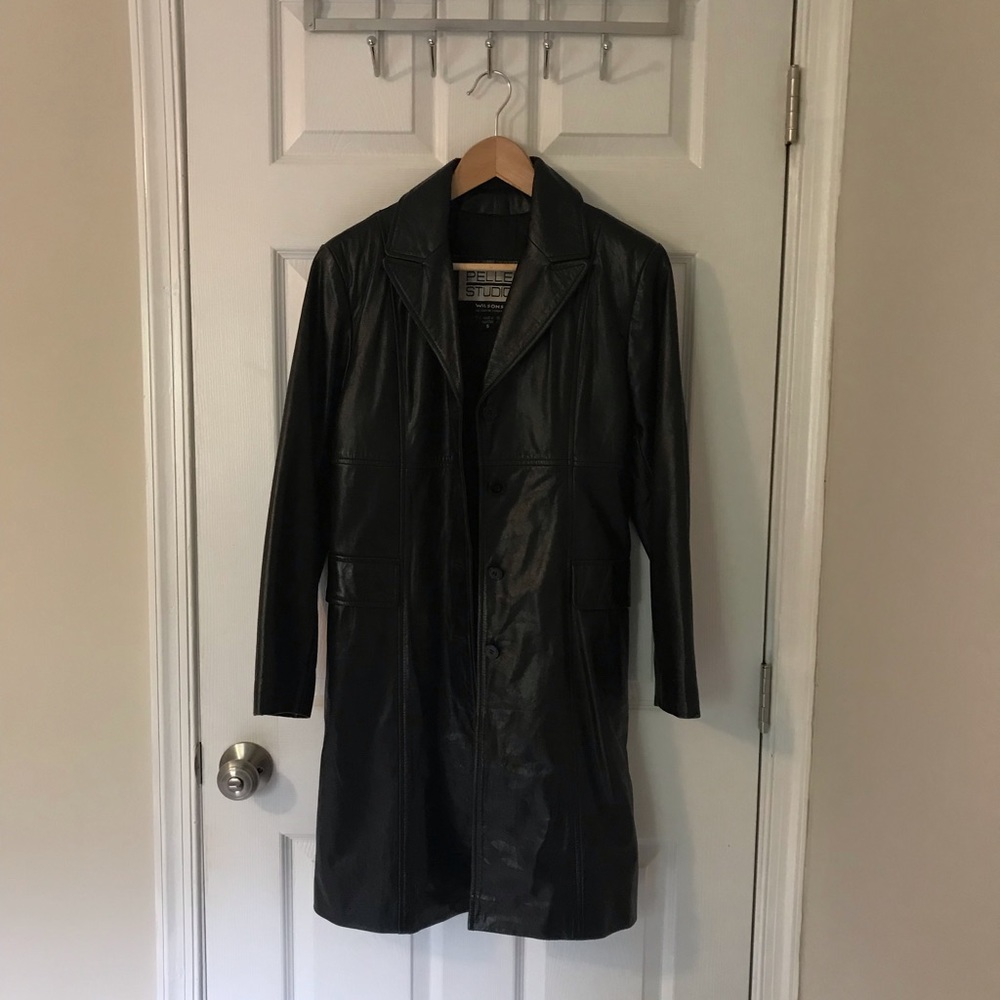 Leather jacket